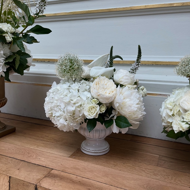 Quelques fleurs pour décorer le jour d’avant. #wedding